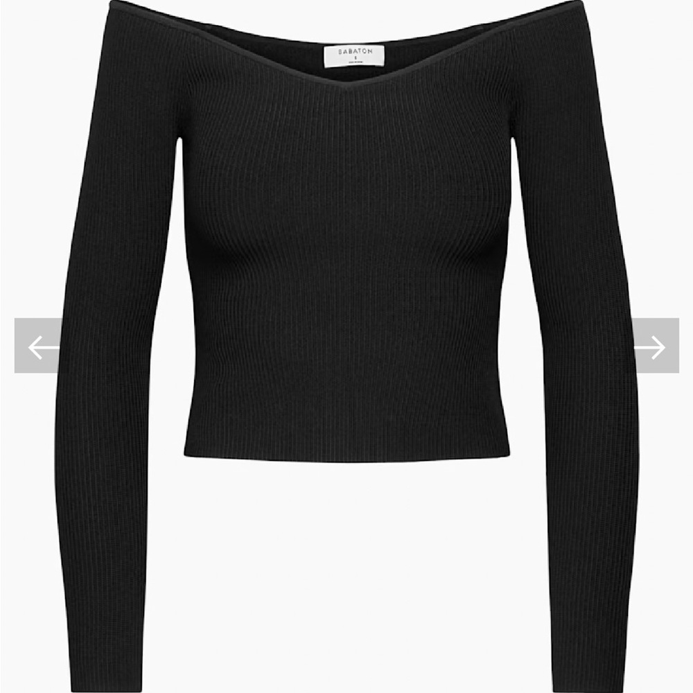 NWT Babaton Sculpt Knit Eloquence Top